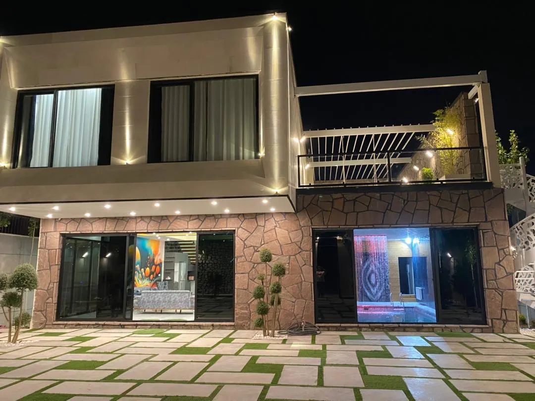 تصویر اجاره ویلای چهارخواب در نزدیکی مهرشهر کردان | استخردار، لوکس و دنج